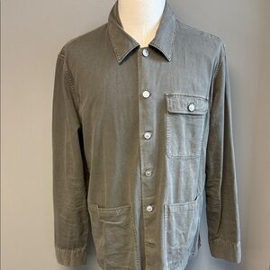 AllSaints Workwear Chore Jacket XL Cotton Twill